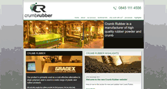 Desktop Screenshot of crumb-rubberuk.com
